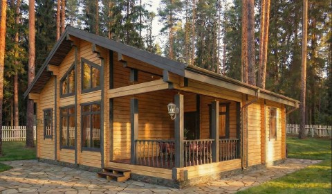 Дома из клееного бруса под ключ